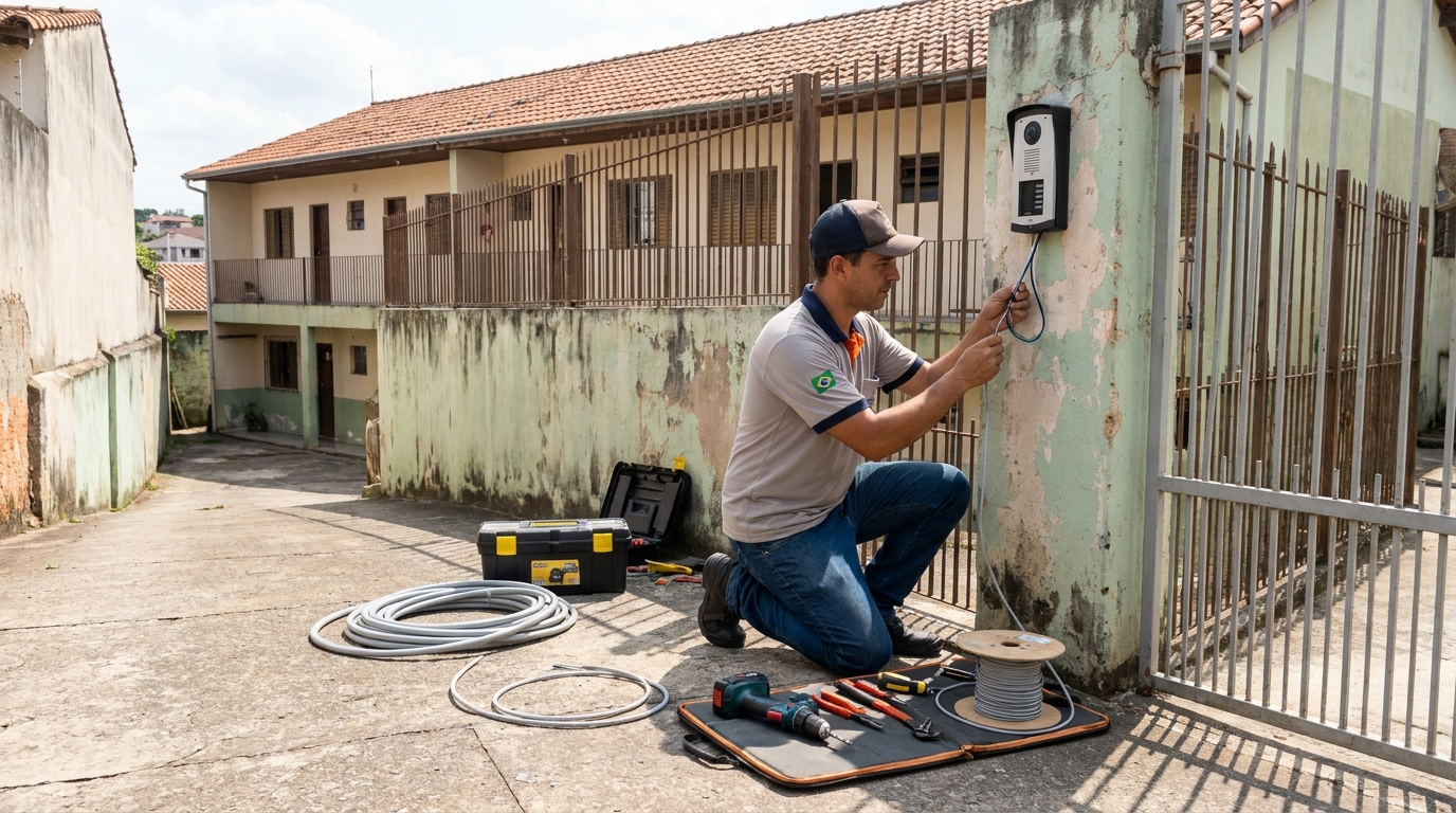 Instalação de Porteiro Eletrônico em Londrina‑PR