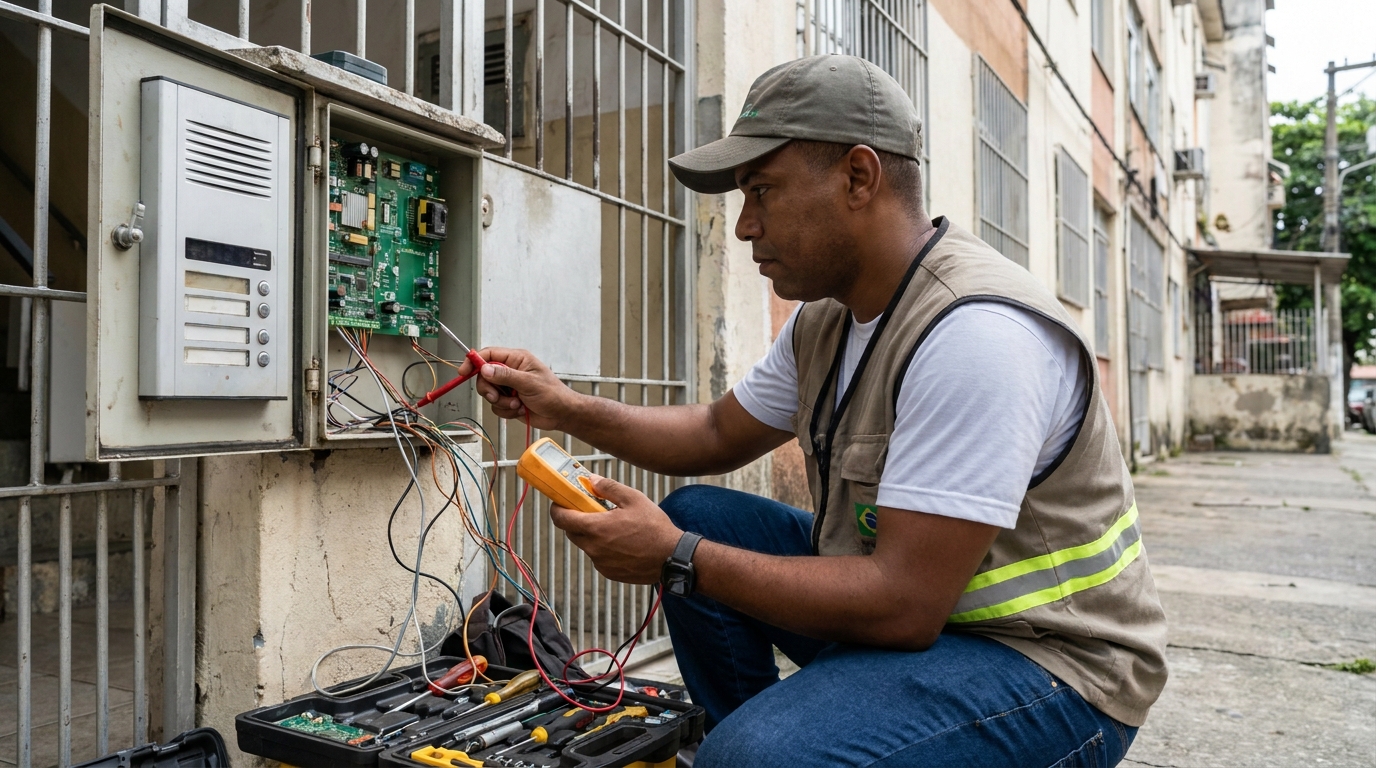 Reparo de Placa e Campainha em Londrina‑PR